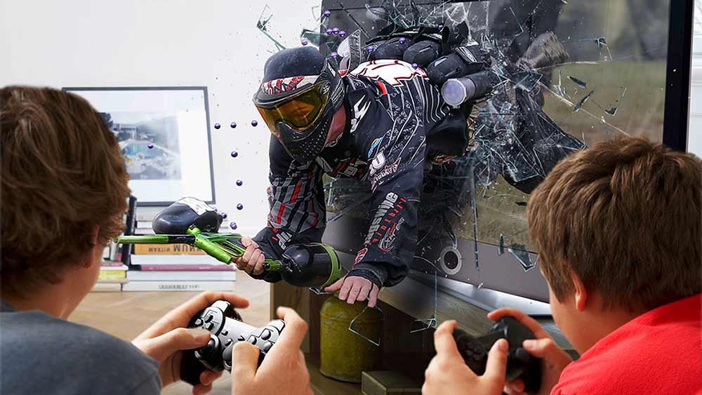 Paintball a Live action video game!